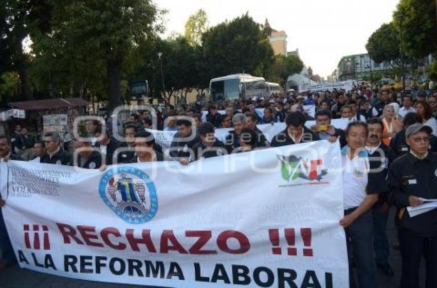 MARCHA CONTRA REFORMA LABORAL