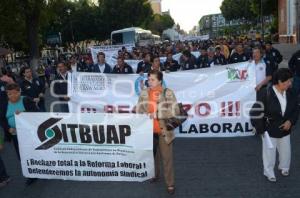 MARCHA CONTRA REFORMA LABORAL