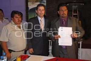 FIRMA CONVENIO TRANSPORTISTAS