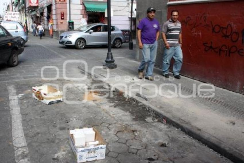 RETIRAN CASETAS DE LA 2 NORTE