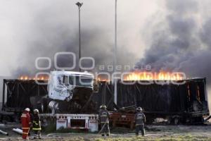 INCENDIO EN GASERA