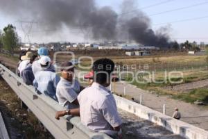 INCENDIO EN GASERA