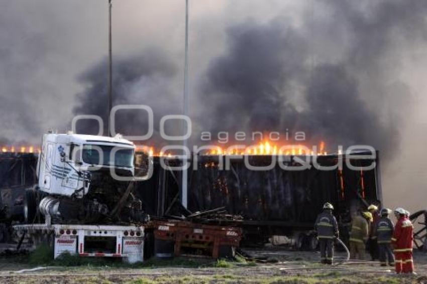 INCENDIO EN GASERA