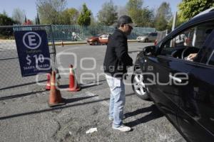 COBRO ESTACIONAMIENTO . PARQUE DEL ARTE