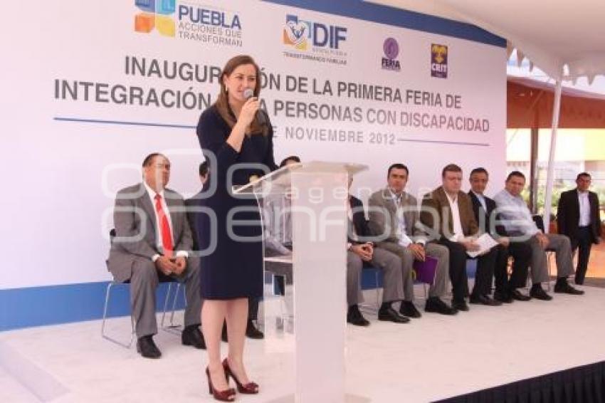 PRIMERA FERIA DE INTEGRACIÓN PARA PERSONAS CON DISCAPACIDAD