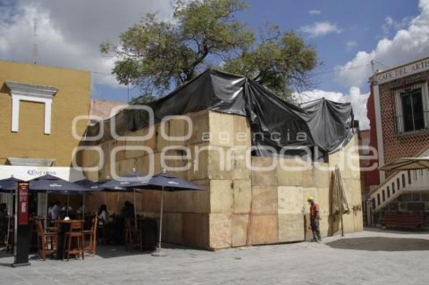 DERRIBAN CASA EN CENTRO HISTÓRICO POR PROYECTO TELEFÉRICO