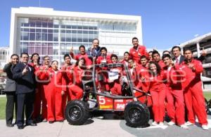 ESTUDIANTES UPAEP GANADORES COMPETENCIA AUTOS PROTOTIPOS