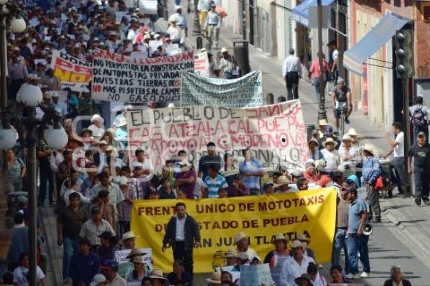 MANIFESTACIÓN EN CONTRA DEL ARCO ORIENTE