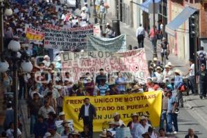 MANIFESTACIÓN EN CONTRA DEL ARCO ORIENTE