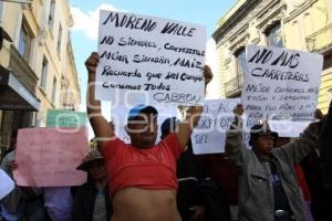 MANIFESTACIÓN EN CONTRA DEL ARCO ORIENTE