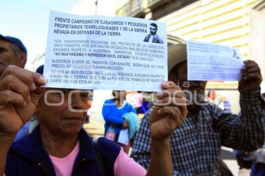 MANIFESTACIÓN EN CONTRA DEL ARCO ORIENTE