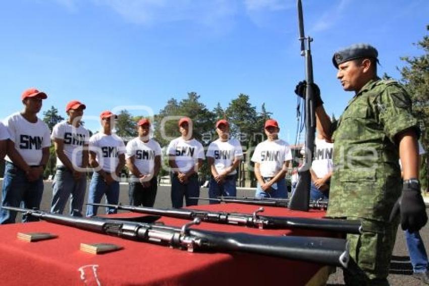 DEMOSTRACIÓN SERVICIO MILITAR NACIONAL