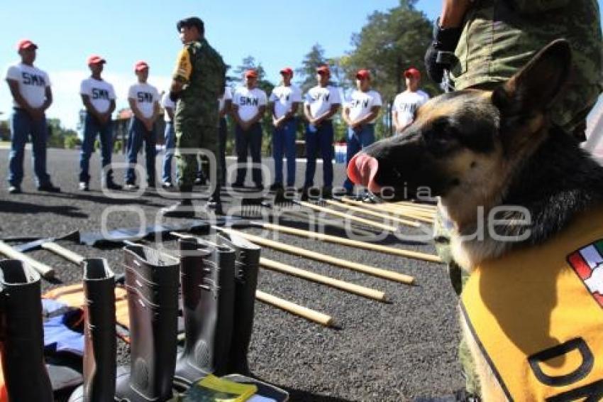 DEMOSTRACIÓN SERVICIO MILITAR NACIONAL