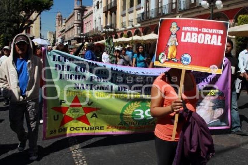 MANIFESTACIÓN DE LA 28 DE OCTUBRE