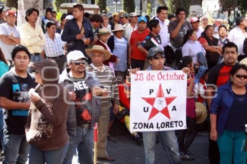 MANIFESTACIÓN DE LA 28 DE OCTUBRE