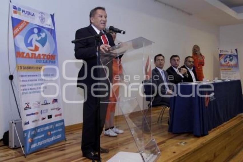 PRESENTAN  Y MARATÓN DE LA PAZ