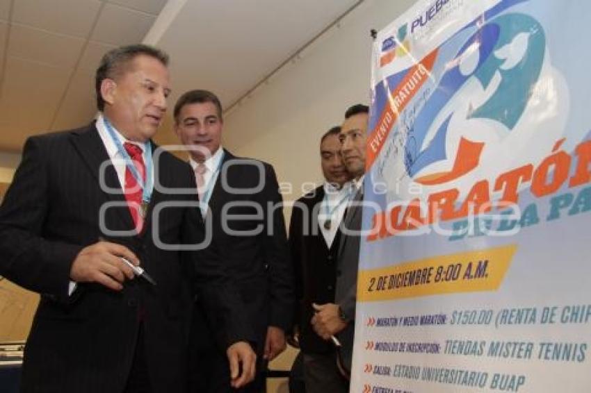 PRESENTAN Y MARATÓN DE LA PAZ