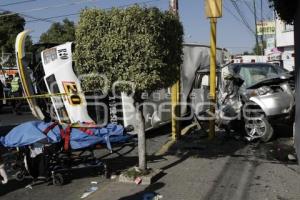 ACCIDENTE TRANSPORTE PÚBLICO