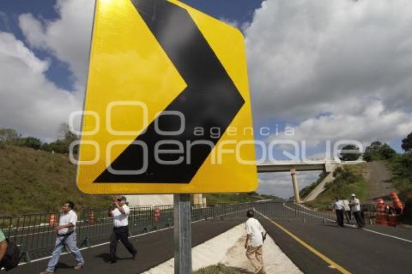 INAUGURACIÓN TRAMO CARRETERO AUTOPISTA MÉXICO TUXPAN