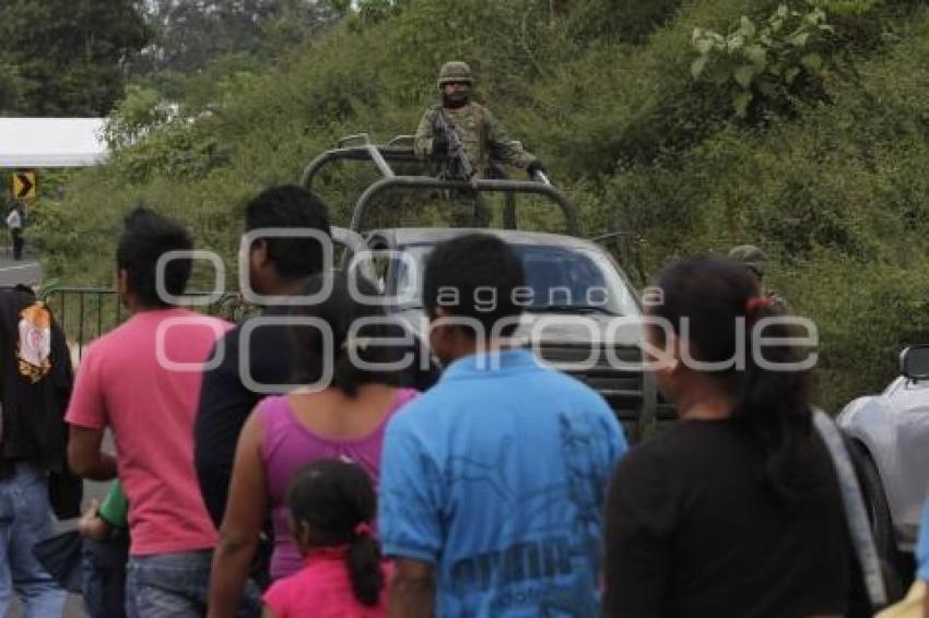 INAUGURACIÓN TRAMO CARRETERO AUTOPISTA MÉXICO TUXPAN