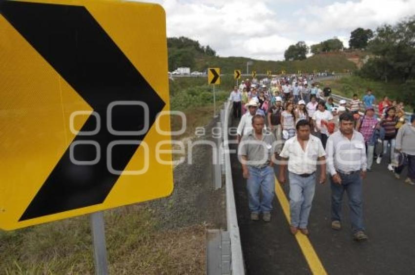 INAUGURACIÓN TRAMO CARRETERO AUTOPISTA MÉXICO TUXPAN