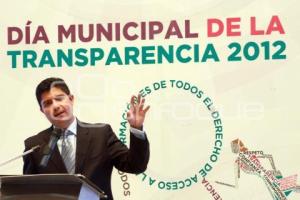 DÍA MUNICIPAL DE TRANSPARENCIA