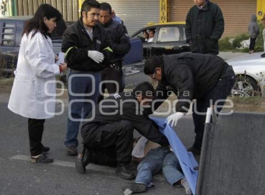 MUERE MUJER ATROPELLADA FEDERAL A TLAXCALA
