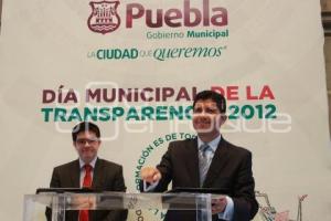 DÍA MUNICIPAL DE TRANSPARENCIA