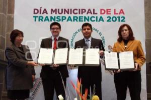 DÍA MUNICIPAL DE TRANSPARENCIA