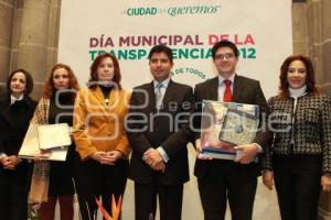 DÍA MUNICIPAL DE TRANSPARENCIA