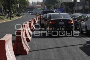 CIERRE DE BULEVAR 5 DE MAYO POR PAVIMENTACIÓN