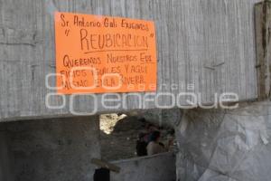 VECINOS DE LA RIVERA ANAYA SE QUEJAN POR OBRAS METROBÚS