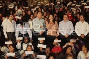 ENTREGA DE CHEQUES CRÉDITO A LA PALABRA DE LA MUJER