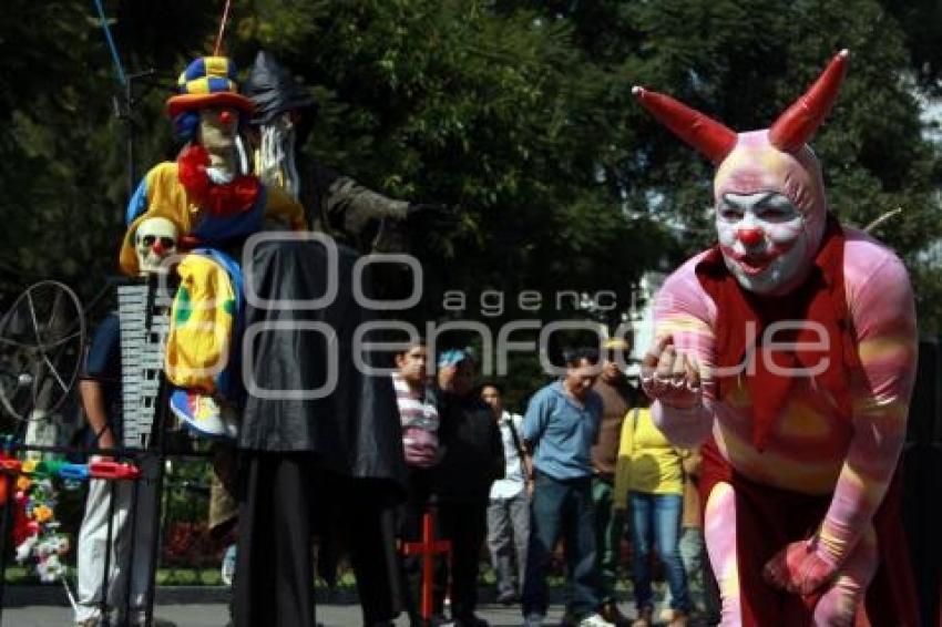 TEATRO. FUNERALES DE UN PAYASO
