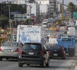 TRÁFICO EN BULEVARES VALSEQUILLO Y 5 DE MAYO