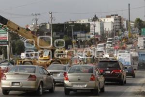 TRÁFICO EN BULEVARES VALSEQUILLO Y 5 DE MAYO