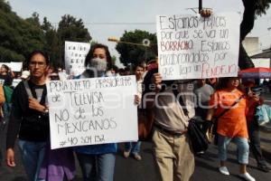 MANIFESTACIÓN EN CONTRA DE PEÑA NIETO