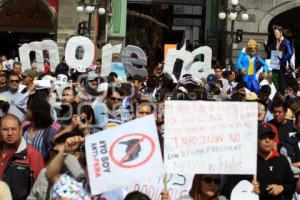 MANIFESTACIÓN EN CONTRA DE PEÑA NIETO