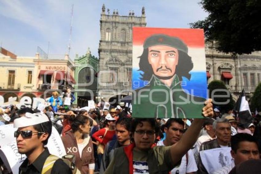 MANIFESTACIÓN EN CONTRA DE PEÑA NIETO