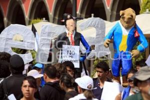 MANIFESTACIÓN EN CONTRA DE PEÑA NIETO