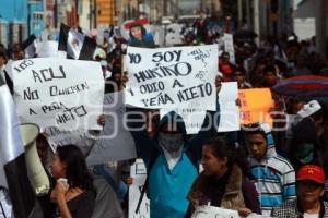 MANIFESTACIÓN EN CONTRA DE PEÑA NIETO