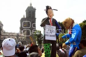 MANIFESTACIÓN EN CONTRA DE PEÑA NIETO