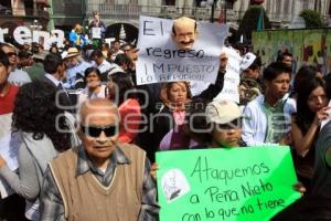 MANIFESTACIÓN EN CONTRA DE PEÑA NIETO