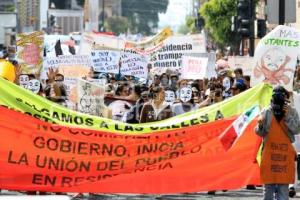 MANIFESTACIÓN EN CONTRA DE PEÑA NIETO