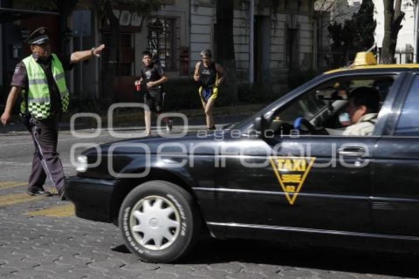 CIERRES POR MARATÓN DE LA PAZ