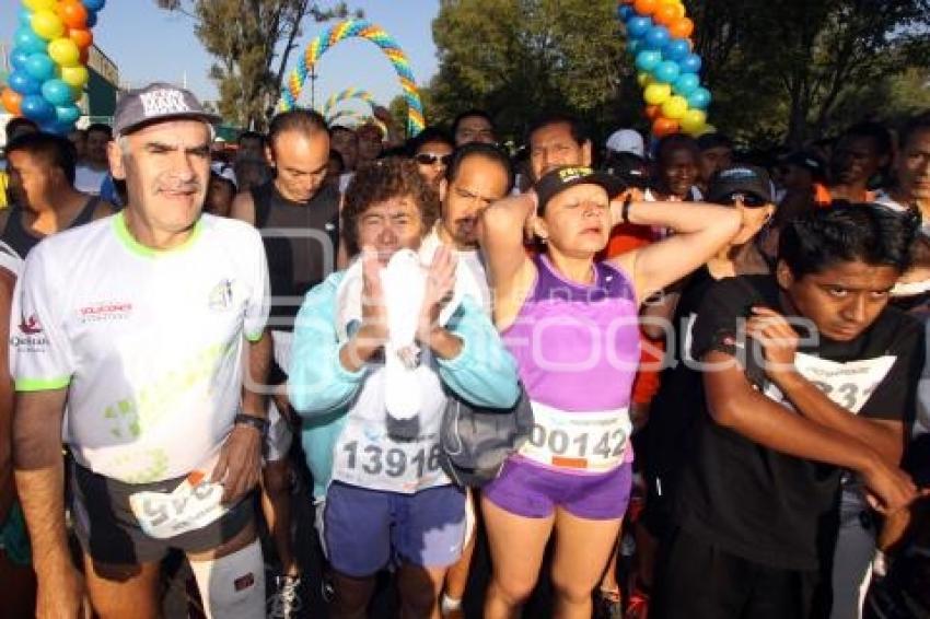 MARATÓN DE LA PAZ PUEBLA 2012