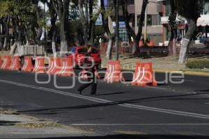 CIERRE POR OBRAS DE PAVIMENTACIÓN CON CONCRETO HIDRÁULICO