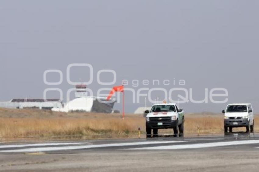 INICIO REPARACIÓN AEROPUERTO INTERNACIONAL DE PUEBLA