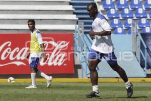 ENTRENAMIENTO PUEBLA . SEGUNDO CASTILLO