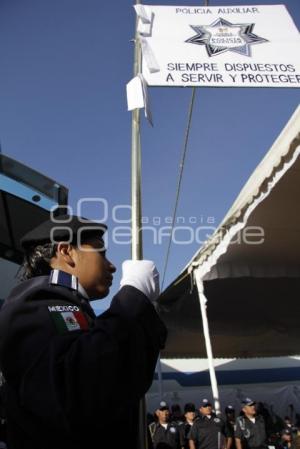 ENTREGA DE ESTÍMULOS A POLICÍA AUXILIAR
